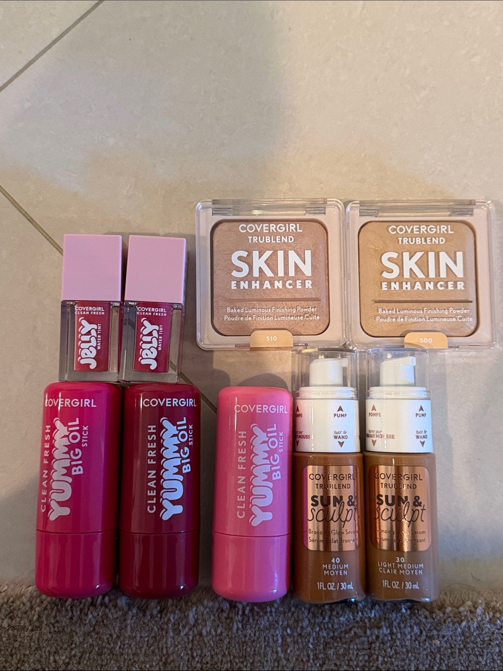 Covergirl makeup set